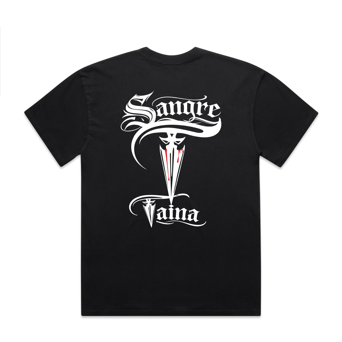 Sangre Taina Spear Logo - Heavyweight drop shoulder