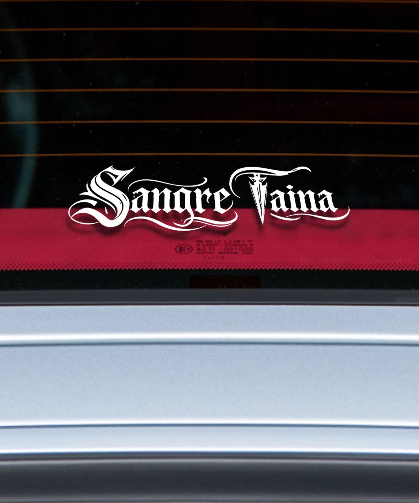 Sangre Taina - Calcomania de auto (Decal)