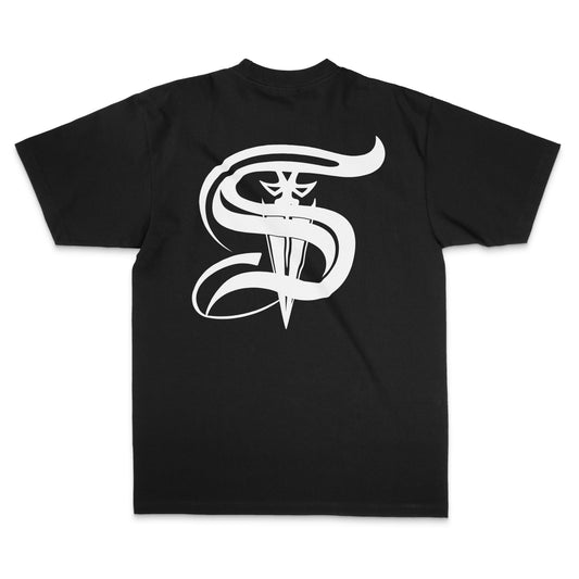 Lanza Logo (no sangre) - Heavyweight Dropped Shoulder Tee