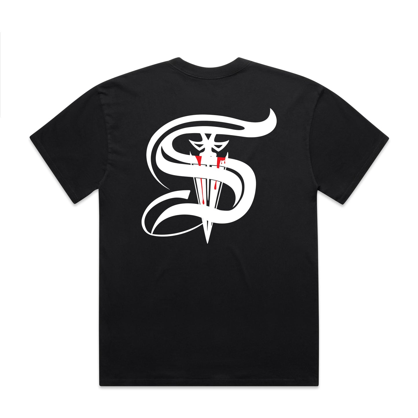 Sangre Taina Lanza Logo - Box Style Tee