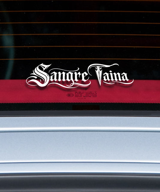 Sangre Taina - Calcomania de  auto (Decal)