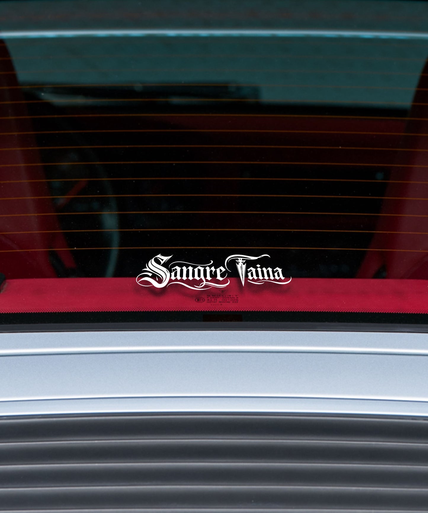 Sangre Taina - Calcomania de  auto (Decal)