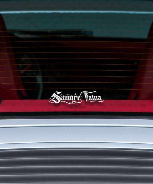 Sangre Taina - Calcomania de  auto (Decal)